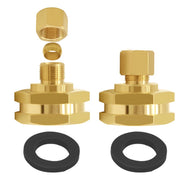 Joywayus front view brass adapter showing durable construction and easy fit