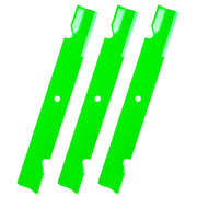 JSXDNWYJ front view of three 60-inch replacement blades showing fit and length