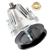 JSXDNWYJ spindle assembly front view showing solid flange for reliable fit