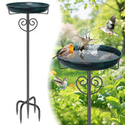 jsyonii front view showing vintage green basin and elegant silhouette benefit: decorative focal point