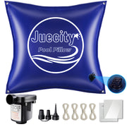 Juecity pillow front view showing shape and coverage benefit