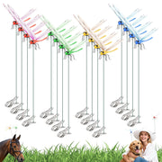 Jungsang front pack showing 16 colorful dragonfly clips for instant garden decoration