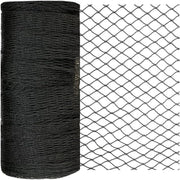 JUNKOGO rolled netting showing full 25x100 ft size and easy transport benefit