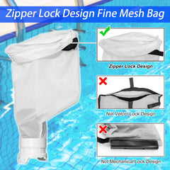JUNPENG Velcro tie rope securing bag to hose for stable operation