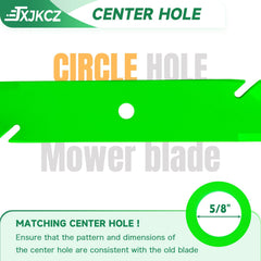 JXJKCZ blade side profile showing bolt holes for correct mounting