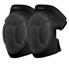 JYBTAA knee pads front view showing sleek profile and durable fabric for reliable protection