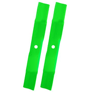 JYLEYJ blades front view showing full length and mulching design benefit