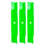 JYLEYJ front view of blade pack showing branding and fitment for Cub Cadet; easy replacement