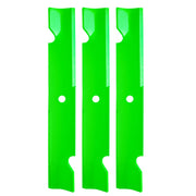 JYLEYJ front view of three 52-inch replacement blades showing fit and finish benefit
