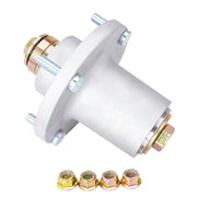 JYLEYJ front view spindle assembly showing durable construction and easy replacement