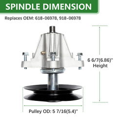 JYLEYJ spindle bearing close-up highlighting durable bearing for smoother rotation
