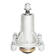 JYLEYJ spindle front view showing mounting flanges and bolt pattern, ensures correct fit