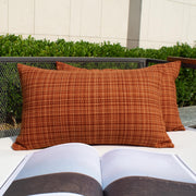 K KEVIN TEXTILE front view showing two burnt orange covers, durable protection