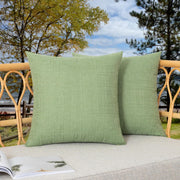 K KEVIN TEXTILE front view of sage green covers showing color and finish for stylish protection