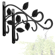 KABB front view iron plant hanger showing classic design and durability