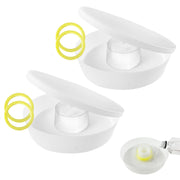 KAGZ feeder front view showing closed design and easy refill benefit