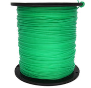 KAKO front spool view showing green .080 line for long-lasting refills