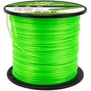 KAKO trimmer line spool front view showing bright green professional capacity