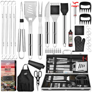 Kaluns open case showing organized stainless steel tools and easy transport benefit