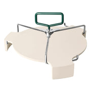 KAMaster front view of 18-inch ceramic plate setter showing stable base and fit