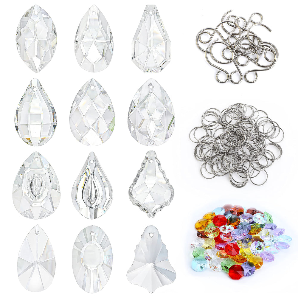 KANPURA open kit layout showing prisms and beads for easy assembly