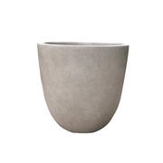 Kante front view 18-inch planter showing modern shape and curb appeal