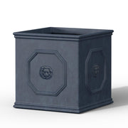 Kante planter front view showing square profile and decorative appeal