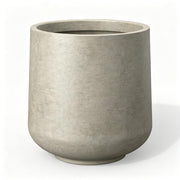 Kante front view of round planter showing modern curb appeal