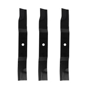 KANXAJJY front view of three 52-inch replacement blades showing packaged set and fit assurance