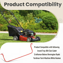 Karbay control bar mounted on mower handle demonstrating proper installation benefit
