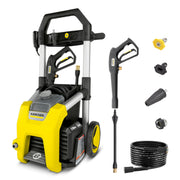 Kärcher K1700 front view showing compact design and control panel benefit easy access