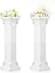 Karida column front view showing elegant profile and event-ready finish