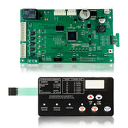 Kartio control board front view showing layout and easy-fit connectors for reliable repairs