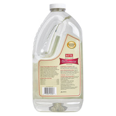 Kaytee bottle label close-up highlighting electrolyte and no-color benefits