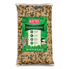 Kaytee front packaging showing 9.5 lb bag and brand benefits