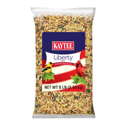 Kaytee front packaging showing Liberty Blend and bird images for clear product ID