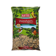 Kaytee front packaging showing regional wild bird seed benefits