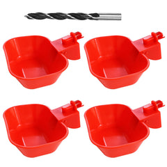 KCLROEO front view of XL waterer cup showing bowl and fill port, reliable hydration