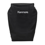Kenmore front view of cover protecting grill from elements and dirt