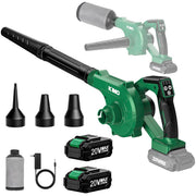KIMO front view of cordless 4‑in‑1 tool showing controls and nozzle for versatile use