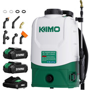 KIMO front view showing full tank and ergonomic shape for efficient coverage