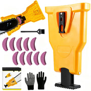 KINFIDTOW front view of sharpener kit showing compact pack and benefits