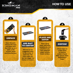 KINGMAN PRIME tray edge and reinforced weight detail for stability benefit