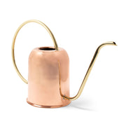 Kings County Tools copper watering can front view showing elegant form and precise watering