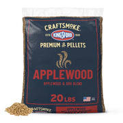 Kingsford Craftsmoke front bag showing 20 pound packaging and branding benefit