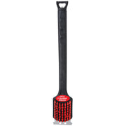 Kingsford brush front view showing full 17-inch length and features for easy reach