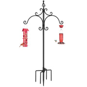 Kingsyard front view showing double shepherd hook and balanced arms