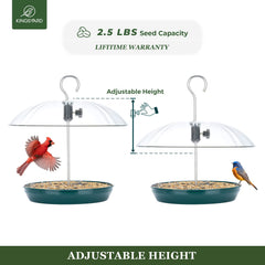 Kingsyard detailed view of powder-coated tray showing durable finish and easy cleaning