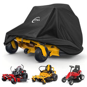 Kipiea front view showing full mower coverage and protection