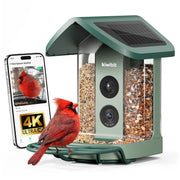 Kiwibit front view showing feeder and camera, clear observation benefit